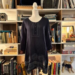 JOHNNY WAS SILK DRESS